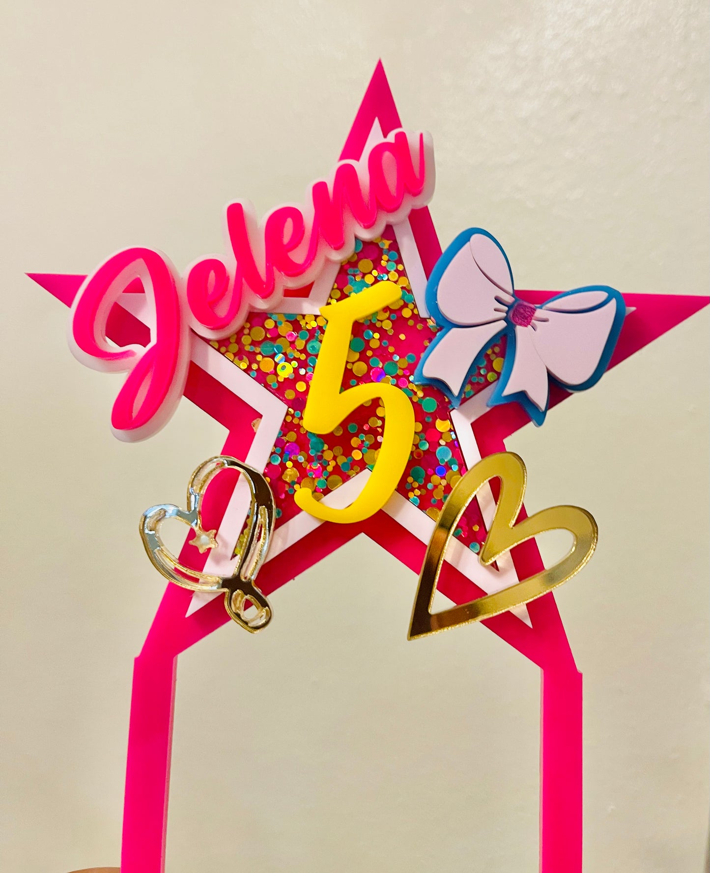 Multi-Layered Cake Topper