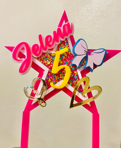 Multi-Layered Cake Topper