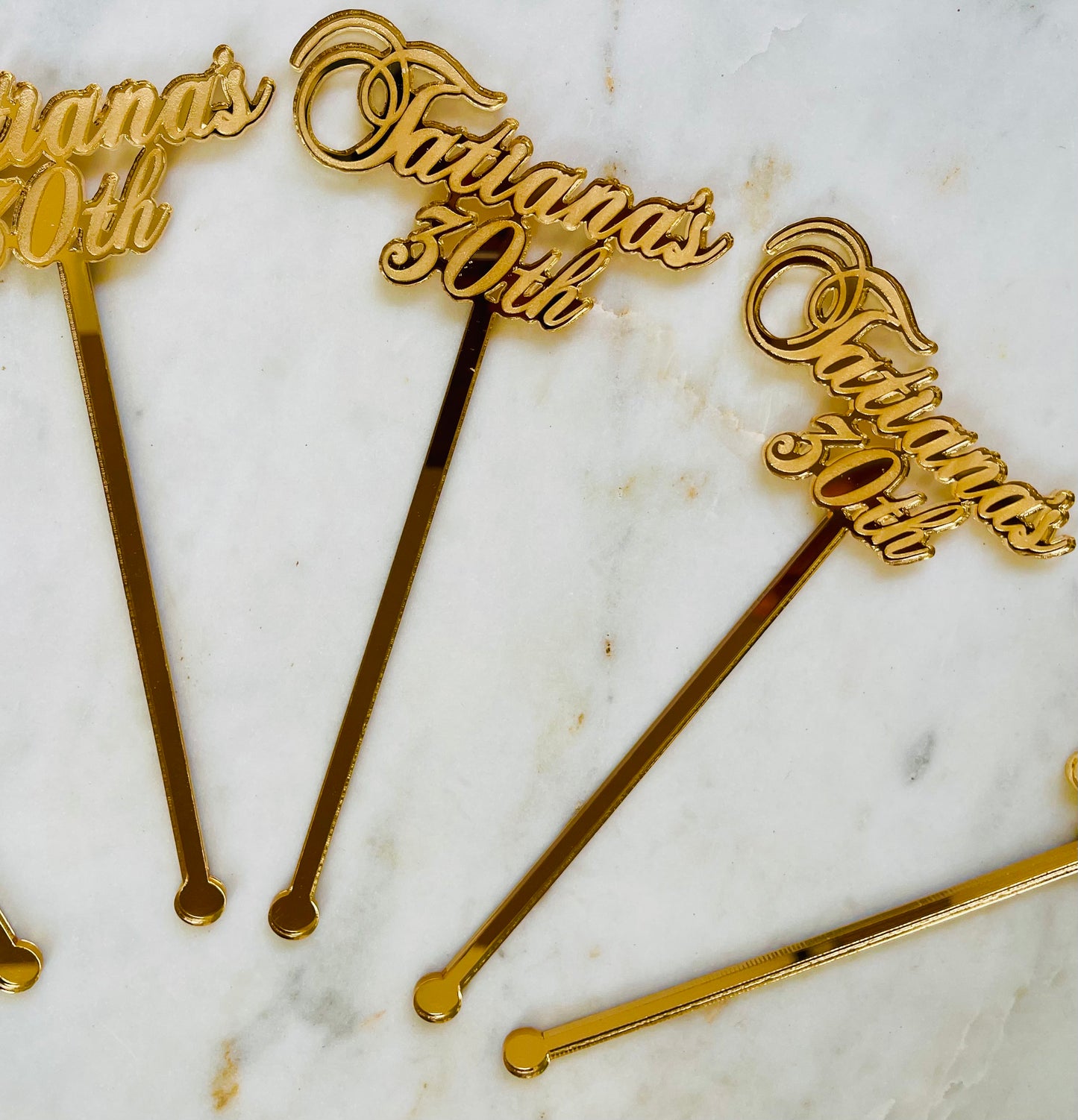 Custom Name Stirrers