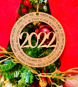 2022 in an Ornament