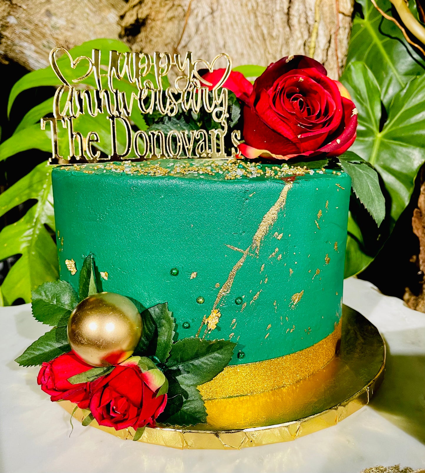 Custom Cake Topper (1 layer)