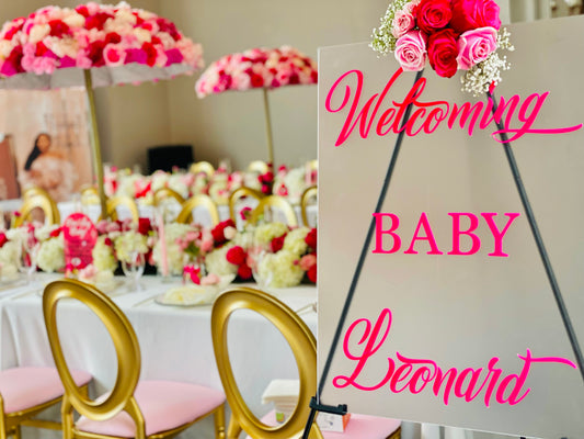 Rectangular/ Circle Wedding Event Signs