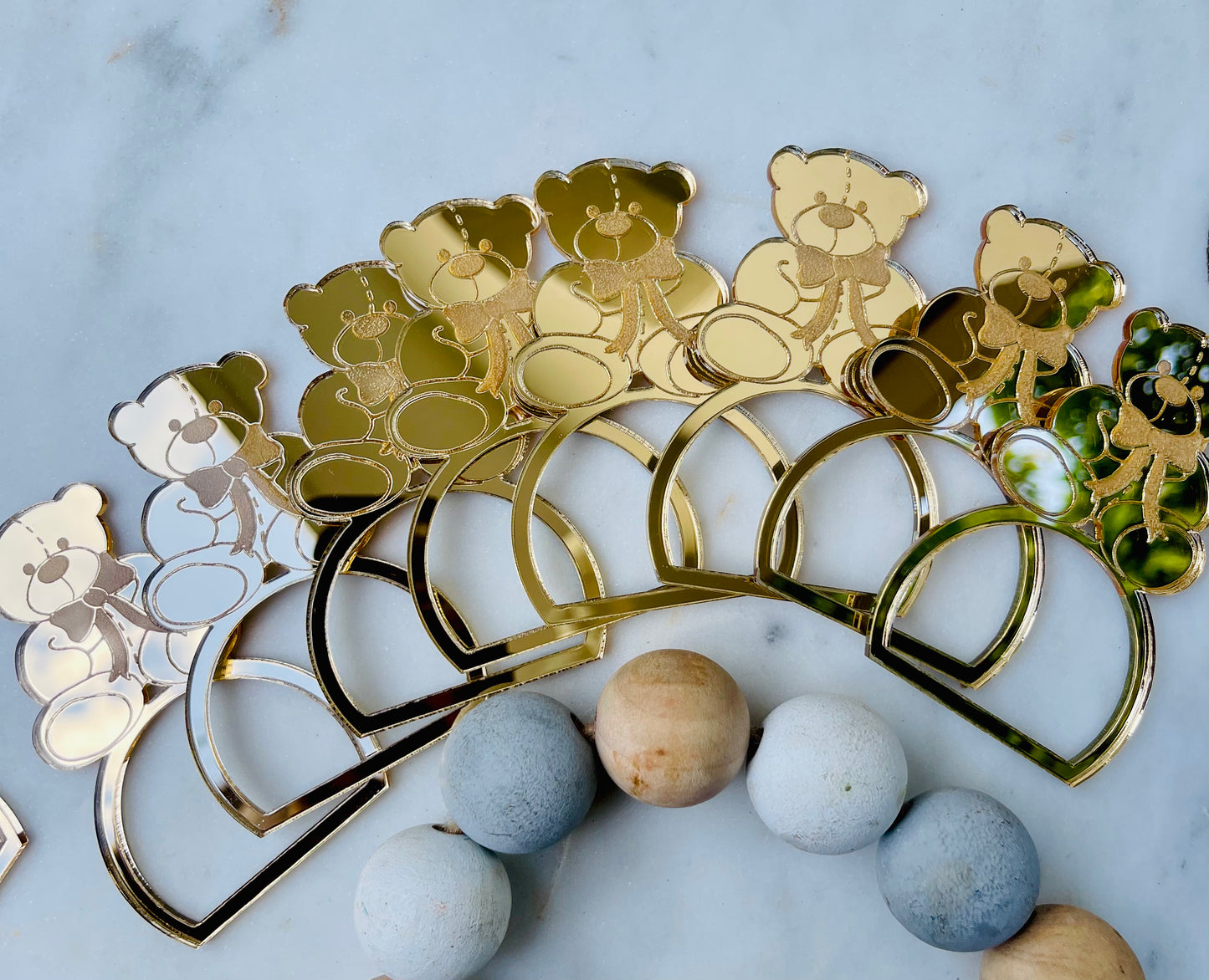 Flat Bottom Napkin Rings