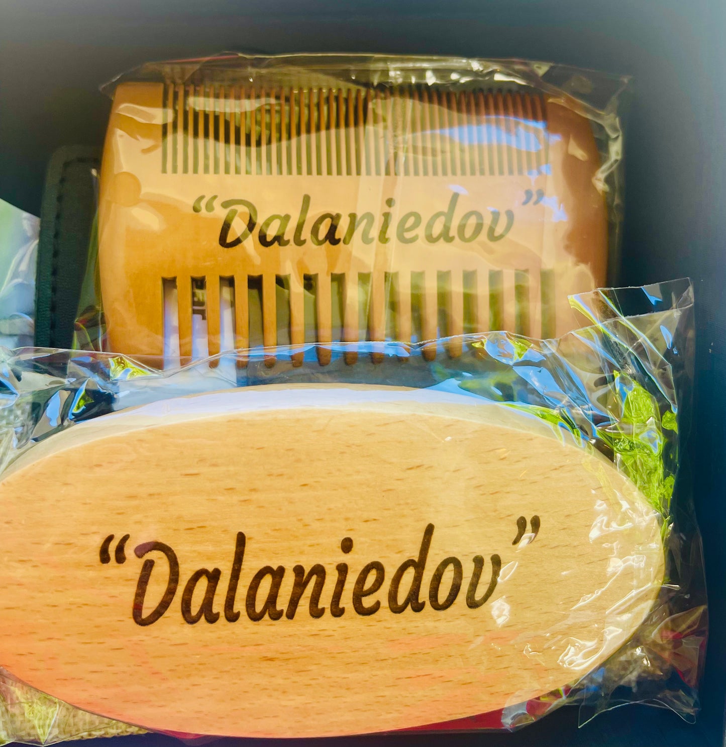 Beard Care Set (Custom Engraved)