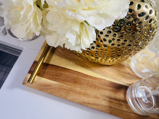 Acacia Serving Trays (Custom Engraving)