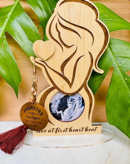 Ultrasound Sonogram Frame Pregnancy Gender Reveal